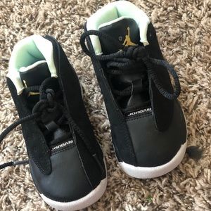 Gently used infant sneakers.